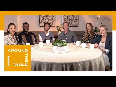 Around the Table w/ Brad Pitt, Margot Robbie & the Cast of 'Babylon' | Entertainment Weekly