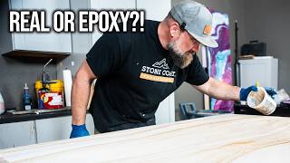 Can Epoxy REALLY Match Stone? | Live DIY Training
