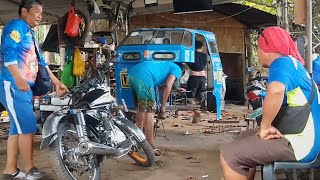 PAANO MAG ALIGN NG SIDECAR NG TRICYCLE | Gensan Sidecar Maker