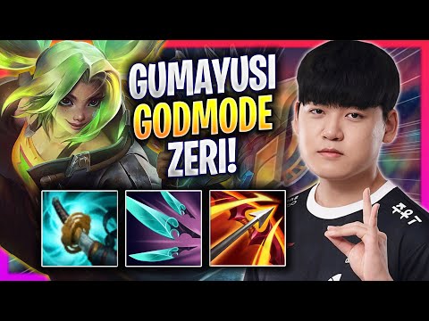 GUMAYUSI LITERALLY GOD MODE WITH ZERI! - T1 Gumayusi Plays Zeri ADC vs Varus! | Season 2024