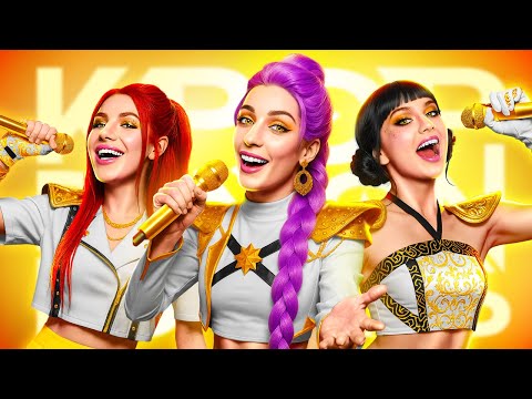 Jinu turned Rumi into a Demon! K-Pop Demon Hunters Transformation | Golden Rumi IRL