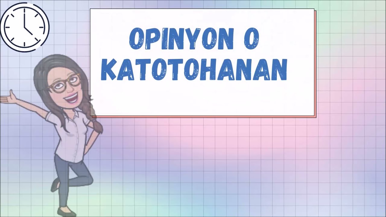 Opinyon o Katotohanan