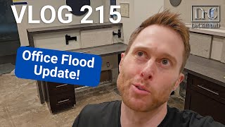 GOOD and BAD News Office Flood Update | DrCliffAuD Vlog 215