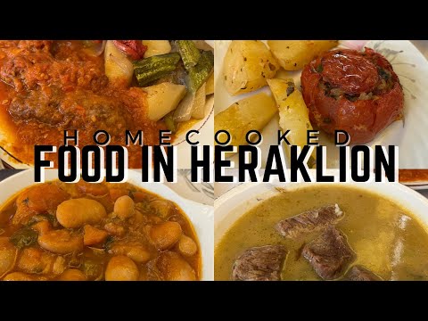 E21: Lunch at the family run restaurant in Heraklion and a tour around Lidl.