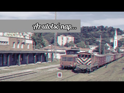 Utazás az utolsó előtti komlói vonattal