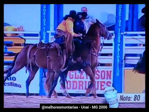 🇧🇷 Julio Cesar Camargo x Conhaque - Rodeio de Unaí 2006 #rodeio #cutiano