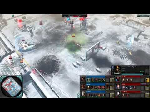 Dawn of War 2 - 3v3 | Sheitan + flaming + MadMoe [vs] Max Power + Lesten + Final Push