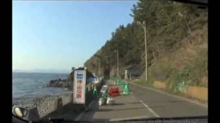 preview picture of video '[V0377] 津軽16：ほたて大橋からいよいよ夏泊半島へ突入し久慈ノ浜へ'