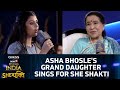 Asha Bhosle S Granddaughter Zanai Bhosle Pays Tribute To Lata Mangeshkar At Rising India She Shakti