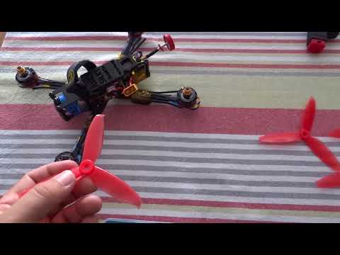 Gemfan Windancer 5042 5x4.2 Inch PC 3-Blade Propeller 5mm Mounting Hole 2 CW & 2 CCW