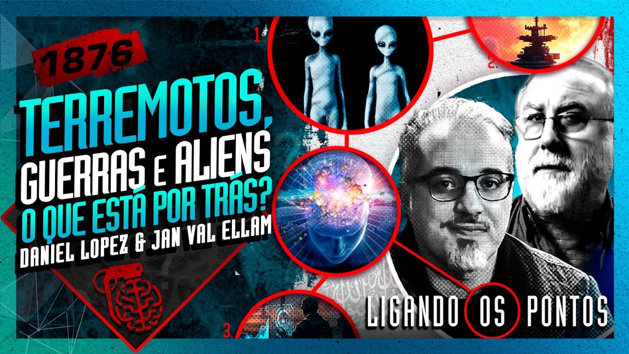 TERREMOTOS, GUERRAS E ALIENÍGENAS: JAN VAL ELLAM E DANIEL LOPEZ - Inteligência Ltda. Podcast #1876