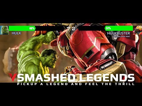 HULK VS HULKBUSTER with healthbars | EPIC VERSION