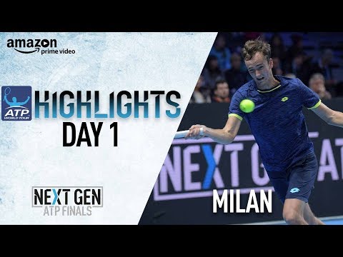 Highlights Medvedev Upsets Khachanov Milan 2017