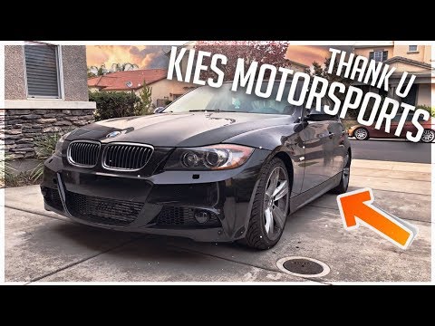 E90 335I M-SPORT CONVERSION COMPLETE! (SIDE SKIRT INSTALL)