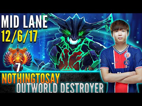 LGD.NothingToSay  [ Outworld Destroyer ]  Mid Lane Pro Gameplay  [ Patch 7.32c ]  Dota 2 Full Game