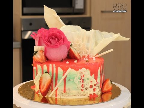 Cómo Preparar Drip Cake, Carolina Espinal - Lucero Vílchez Cocina