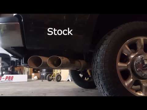 2015 F250 6.7 Power Stroke DPF Delete With Muffler