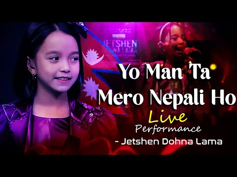 Yo Man Ta Mero Nepali Ho by Jetshen Dohna Lama | Live Performance