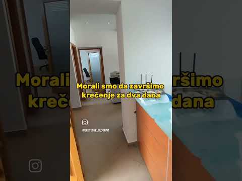 Krečenje poslovnog prostora