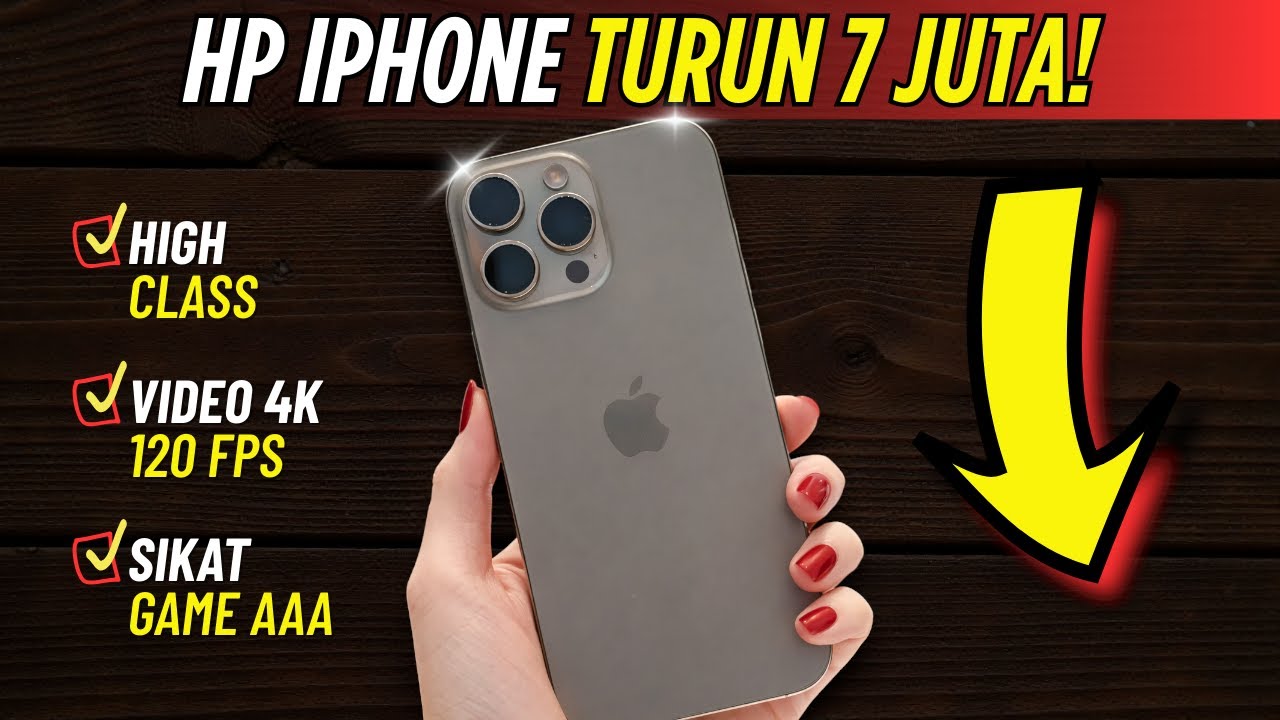 2026 Bisa Mahal Lagi⁉️ 5 HP IPHONE YG LAGI TURUN HARGA AKHIR 2025