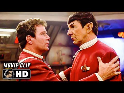 Kirk & Spock Almost Hug Scene | STAR TREK V: THE FINAL FRONTIER (1989) Movie CLIP HD