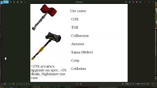 [OSRS] Buyer's Guide (Item Review) - Dragon Warhammer/Elder Maul