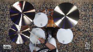 Video thumbnail for Paiste 19" 2002 Thin Crash Cymbal - 1493g (1061219-1060921G) by Memphis Drum Shop