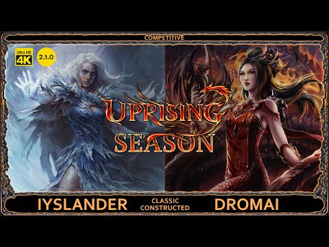 Draconic nest! Iyslander vs Dromai. Classic Constructed decks - Flesh and Blood TCG