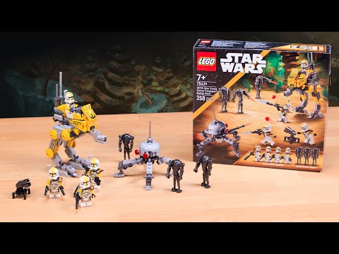 LEGO Star Wars 327th Star Corps Battle Pack REVIEW | Set 75431