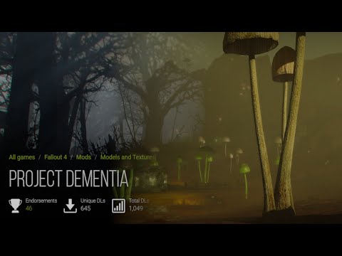 Fallout 4 Mods Project Dementia Horror Vibes + Knightmare Batman