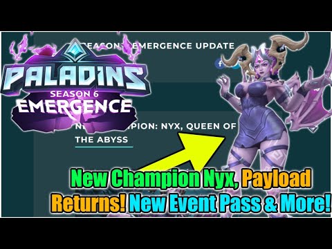 Most IMPORTANT Paladins Season In History - Paladins Season 6 Emergence Patch Notes Breakdown