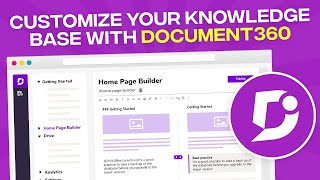 Download the video "How to Customize Your Knowledge Base With Document360 (Tutorial)"