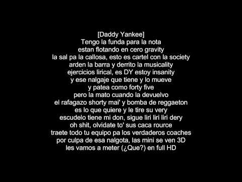 Caseria de nenotas - Plan B Ft. Daddy Yankee, Tito el Bambino y varios ( Letra / Lyrics )