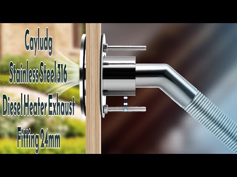Cayludg Stainless Steel Diesel Heater Exhaust 24mm