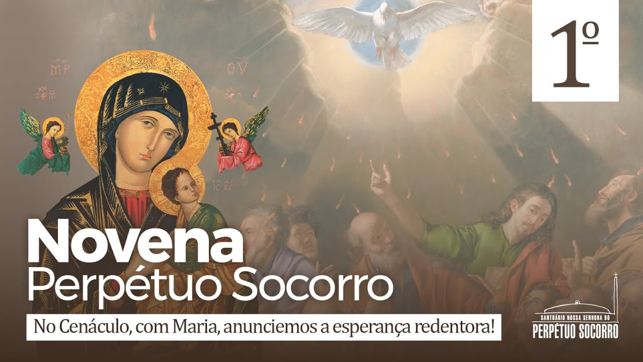 08h | Novena de Nossa Senhora do Perpétuo Socorro | AO VIVO | 1º dia - Pe. Parron | 07/05/2025