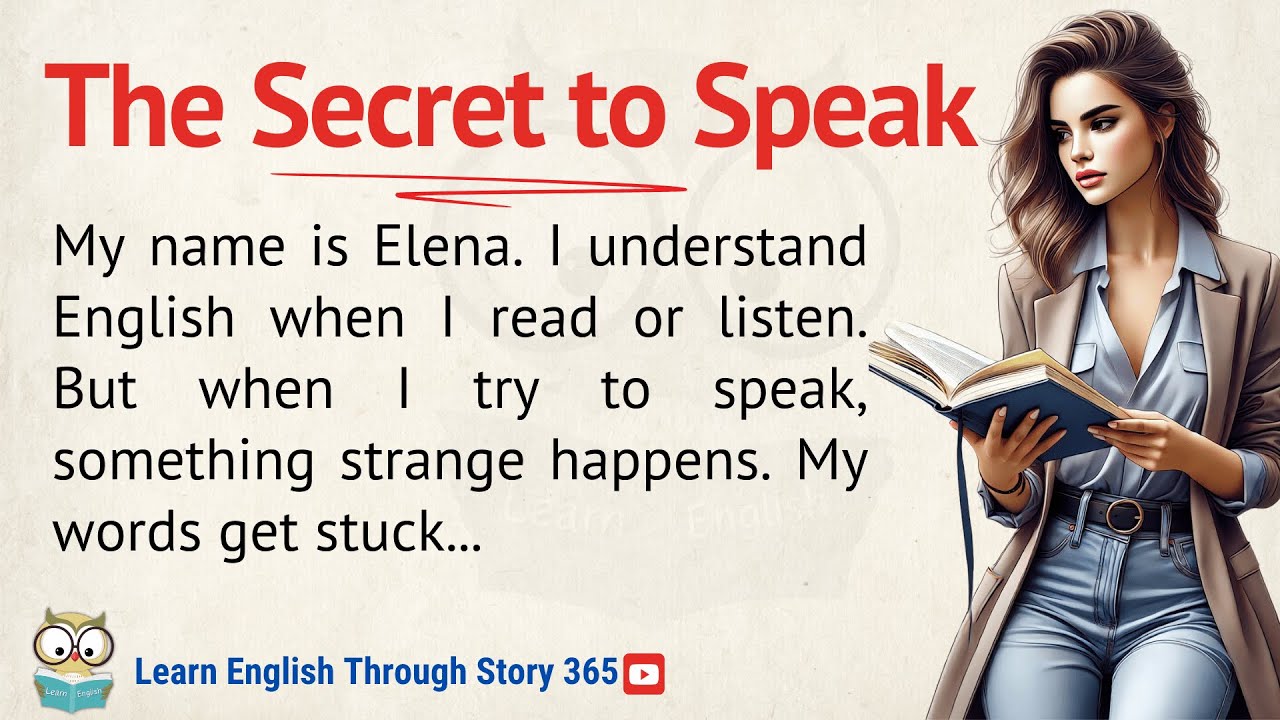 I Can't Speak English | Learn English Through Story Level 3 | Graded Reader