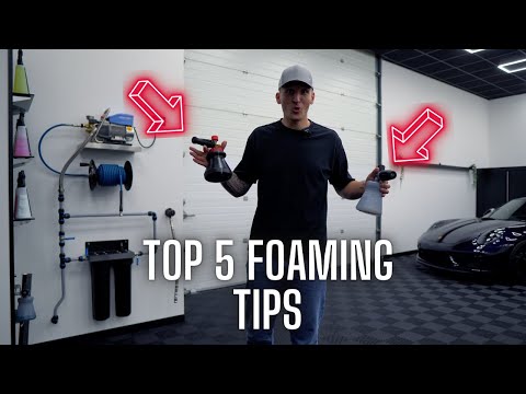 Top 5 Tips On How To Choose & Operate Your Foam Cannon