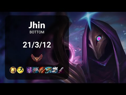 Jhin vs Kalista BOTTOM - KR GRANDMASTER Patch 14.23