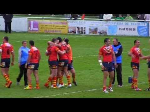 Résumé St Esteve-XIII Catalan vs Lezignan (1/2 finale Elite 1)