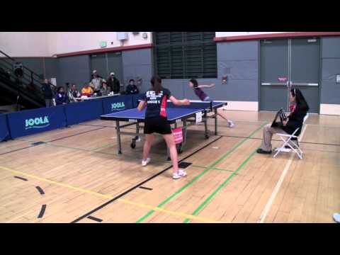 Maggie Tian vs Erica Wu  Women's Singles Final RR