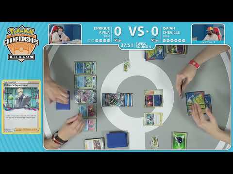 Enrique Avila Vs Isaiah Cheville 2023 Pokémon Peoria Regionals Swiss R4
