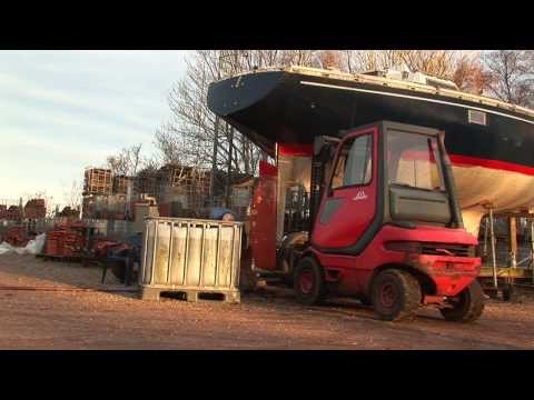 Refit Dufour 35 - Rudder #1