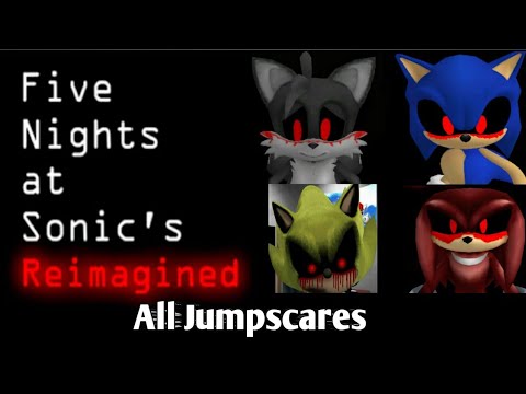 Five Nights At Sonic's Reimagined All Jumpscare