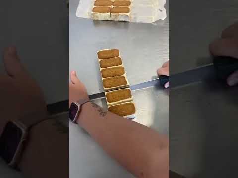 BISCOFF ICE CREAM SANDWICHES! Easy recipe