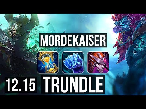 MORDEKAISER vs TRUNDLE (JNG) | 10/2/8, 700+ games | EUW Master | 12.15