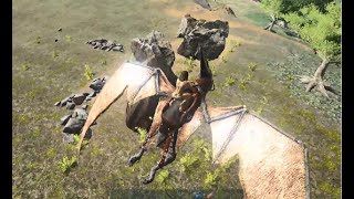 Ark Survival Evolved - Qué pasó con los huevos? Vamos a subirle niveles al Pteranodon Roborowski