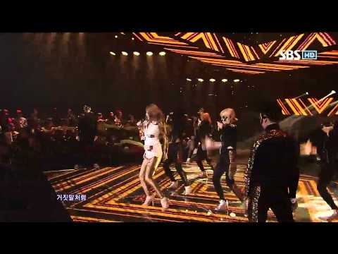 안다미로 [HYPNOTIZE] @SBS Inkigayo 인기가요 20121021