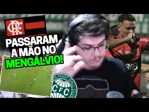 CASIMIRO REAGE A CORITIBA 0 X 1 FLAMENGO - COPA DO BRASIL | Cortes do Casimito