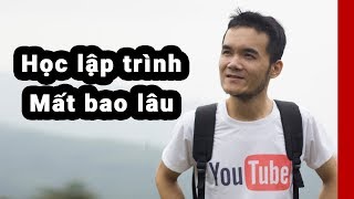 Học lập trình mất bao lâu?