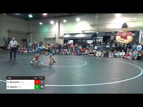 138 Lbs Rr Rnd 1 Destiny Benjamin USAW Draw Vs Nanen Aguilar Colorado Dual